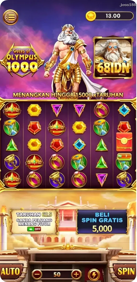 joss188 Tangkapan Layar - APK Resmi